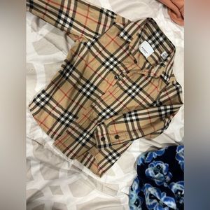 Vintage Check Stretch Cotton Shirt